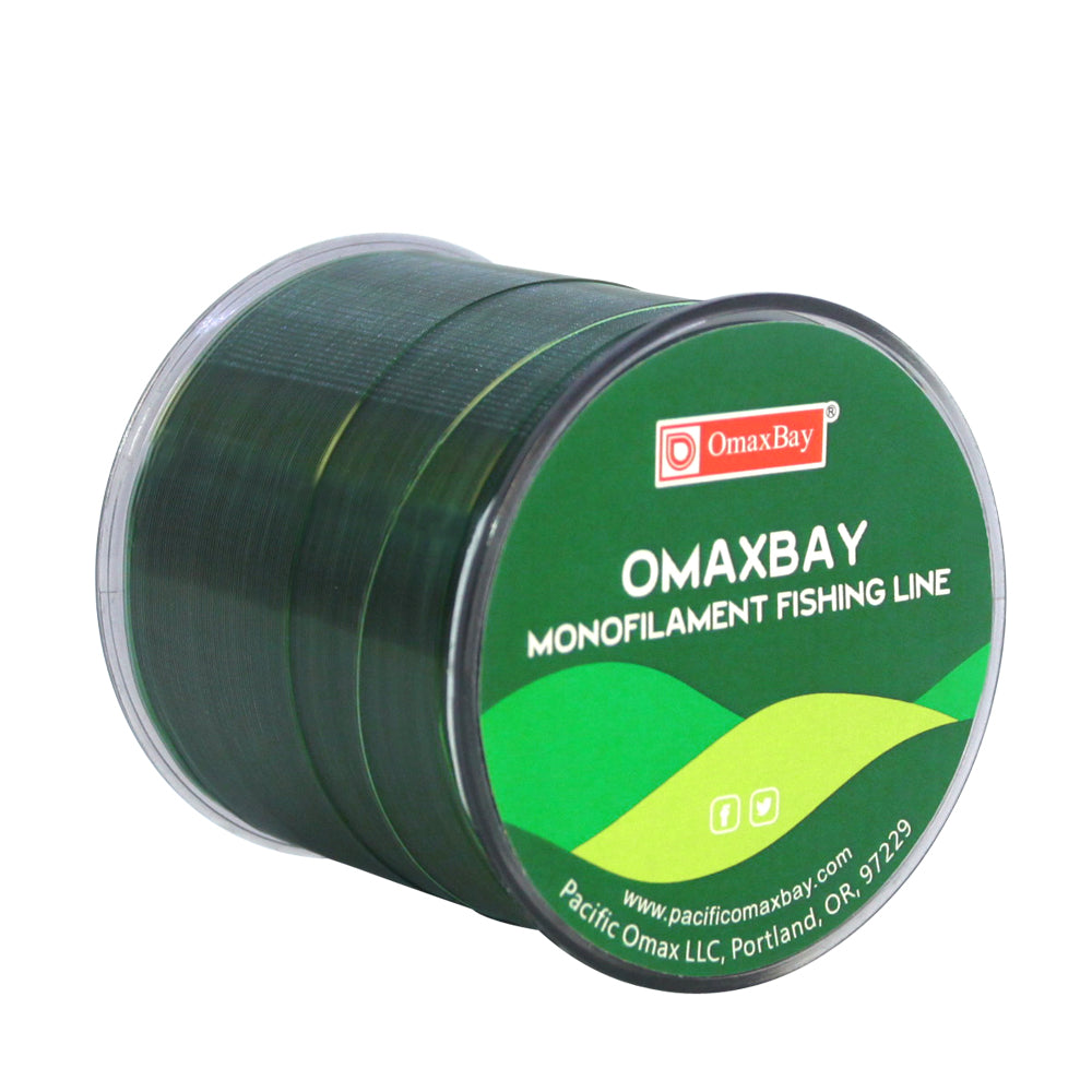 OMAXBAY Monofilament Fishing Line-300M- Green – OmaxBay