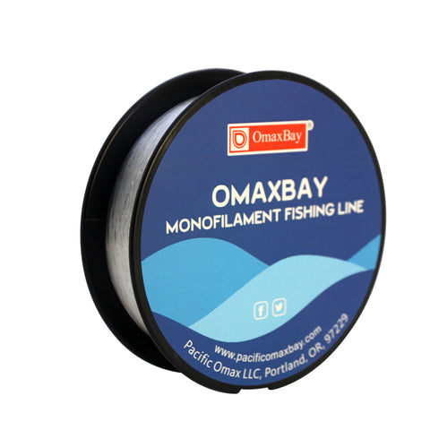 OMAXBAY Monofilament Fishing Line-1000M- Clear