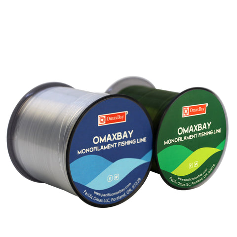 OMAXBAY Monofilament Fishing Line-300M- Clear – OmaxBay