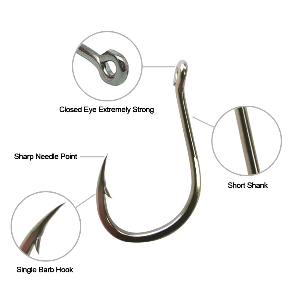 Assortment Small Fishing Hooks Barbed Fishing Hooks With Holes
