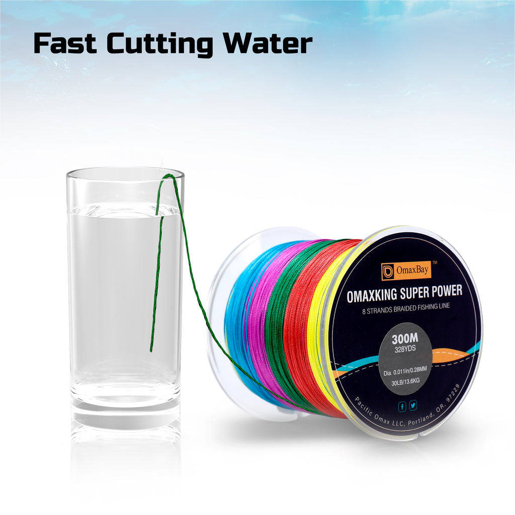 best braided fishing lines X8 Braided Fishing Line-1093yds-Multi Color – OmaxBay