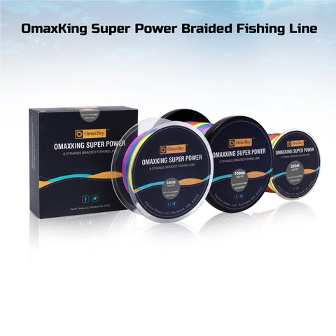 X8 Braided Fishing Line-1093yds-Multi Color – OmaxBay
